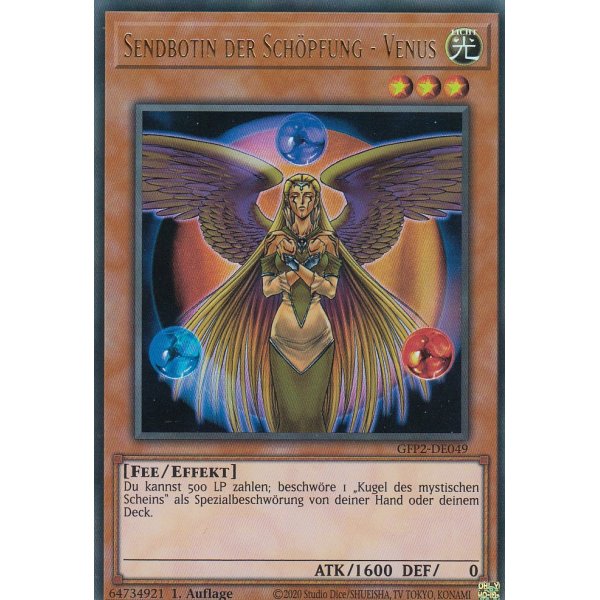 Sendbotin der Sch&ouml;pfung - Venus GFP2-DE049