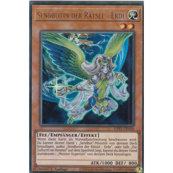 Sendbotin der R&auml;tsel - Erde GFP2-DE050