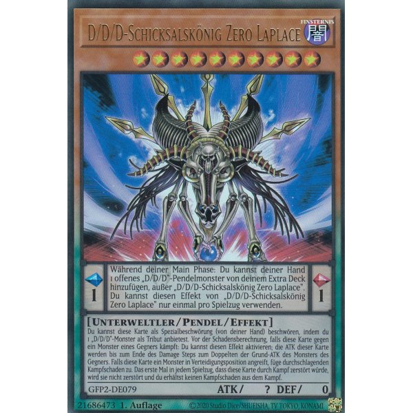 D/D/D Schicksalsk&ouml;nig Zero Laplace GFP2-DE079