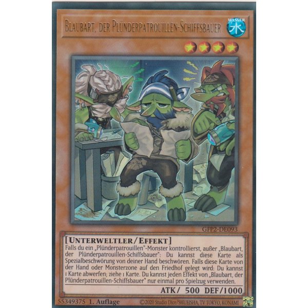 Blaubart, der Pl&uuml;nderpatrouillen-Schiffsbauer GFP2-DE093