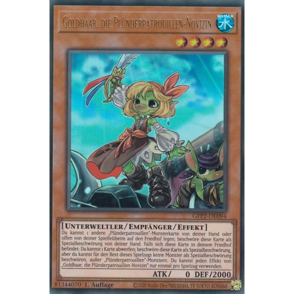 Goldhaar, die Pl&uuml;nderpatrouillen-Novizin GFP2-DE094