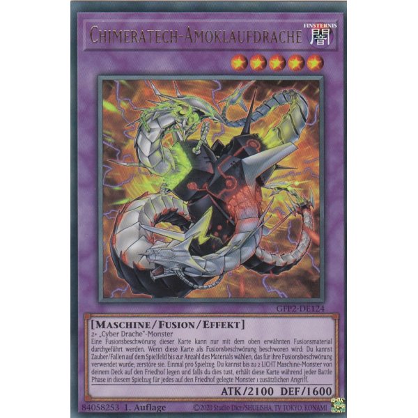 Chimeratech-Amoklaufdrache GFP2-DE124