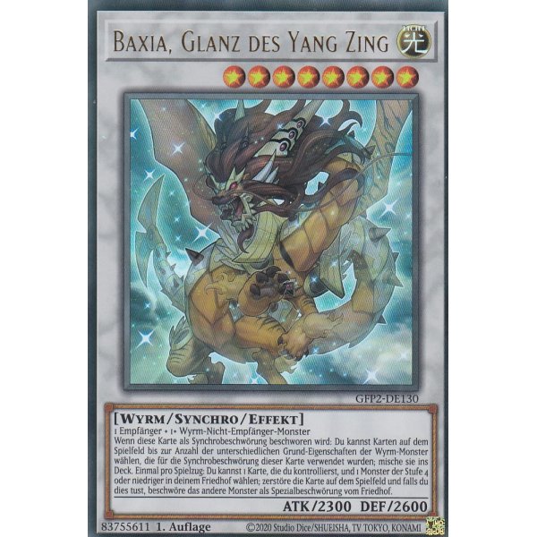 Baxia, Glanz des Yang Zing GFP2-DE130