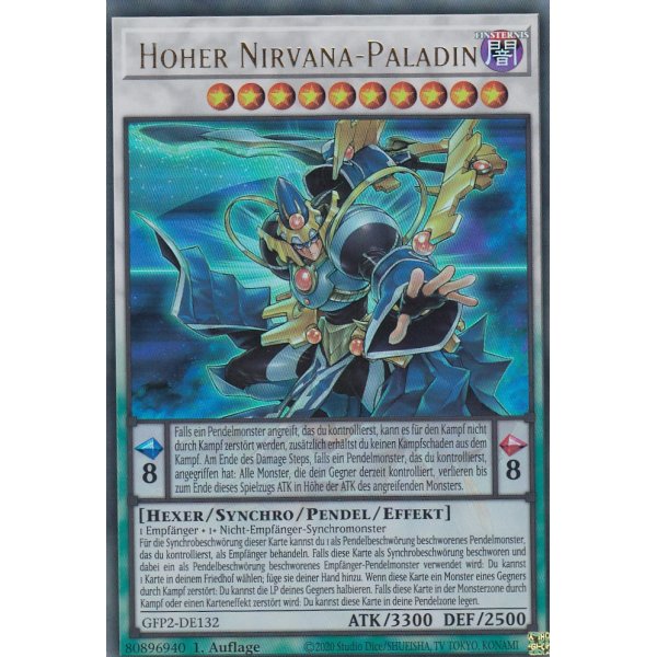 Hoher Nirvana-Paladin GFP2-DE132