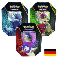 Alle 3 Pokemon Sommer Tin Boxen 2022 (deutsch)