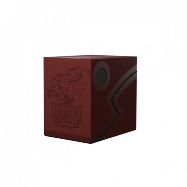 Dragon Shield Double Shell Deckbox - Blood Red/Black