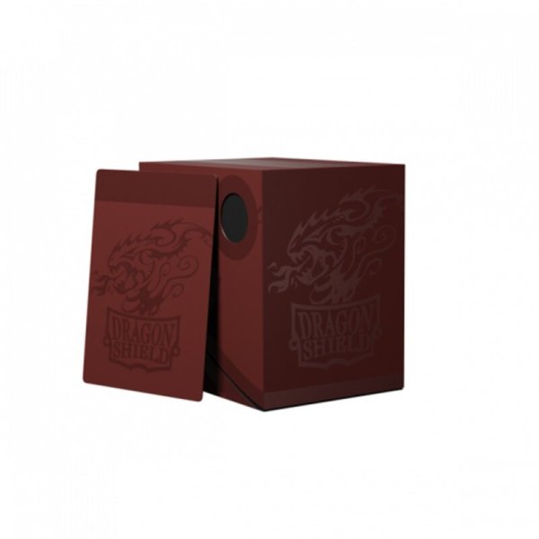 Dragon Shield Double Shell Deckbox - Blood Red/Black