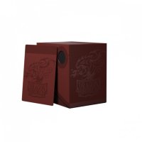 Dragon Shield Double Shell Deckbox - Blood Red/Black