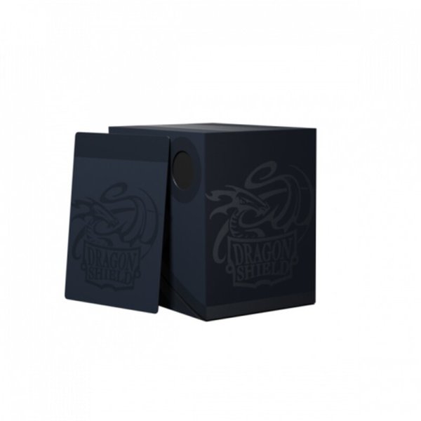 Dragon Shield Double Shell Deckbox - Midnight Blue/Black