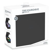 Ultimate Guard Treasurehive 90+ XenoSkin Monocolor Schwarz