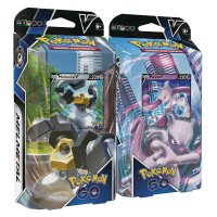 Pokemon GO beide V Kampf Decks Mewtu-V &amp; Melmetal-V (2 Decks, deutsch)