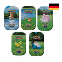 Pokemon GO: Alle 5 Mini Tins (deutsch)