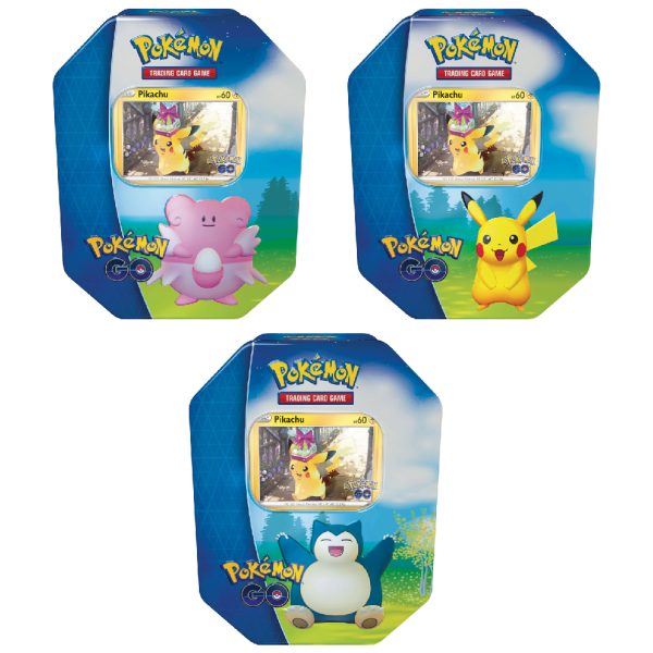 Alle 3 Pokemon GO Tin Boxen (deutsch)
