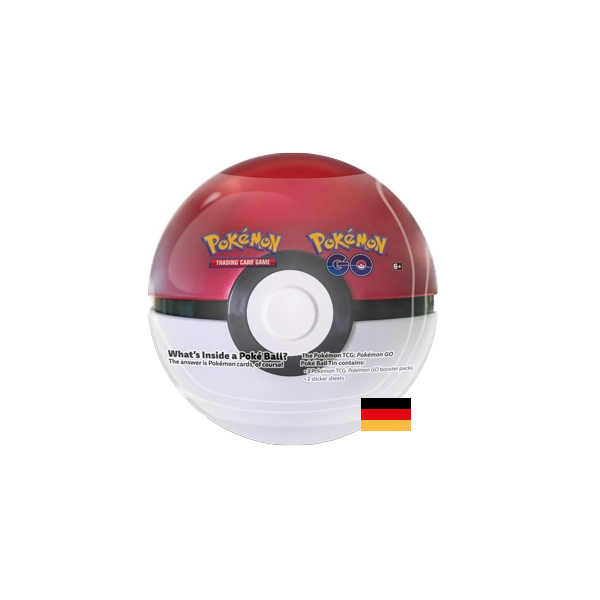Pokemon Pokeball Tin Rot/Weiß Frühjahr 2019 Deutsch Neu OVP 