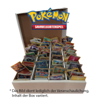 BESPIELTE Pokemon Karten Sammlung in Storage Box (ca. 4000 Karten)