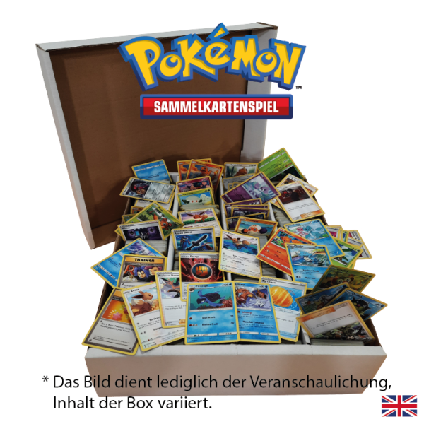 Common + Uncommon ENGLISCHE Pokemon Karten Sammlung in Storage Box (ca. 4000 Karten)