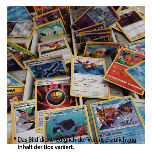 Common + Uncommon ENGLISCHE Pokemon Karten Sammlung in Storage Box (ca. 4000 Karten)
