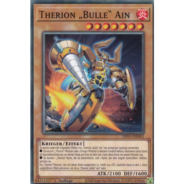 Therion &bdquo;Bulle&ldquo; Ain DIFO-DE003