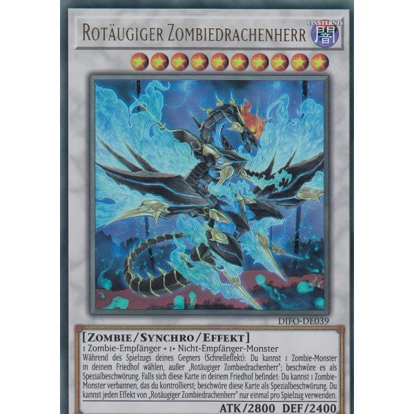 Rot&auml;ugiger Zombiedrachenherr DIFO-DE039