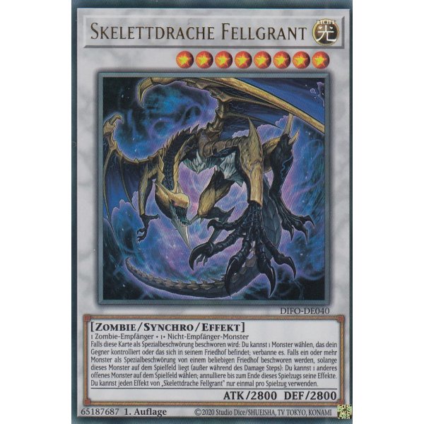 Skelettdrache Fellgrant DIFO-DE040