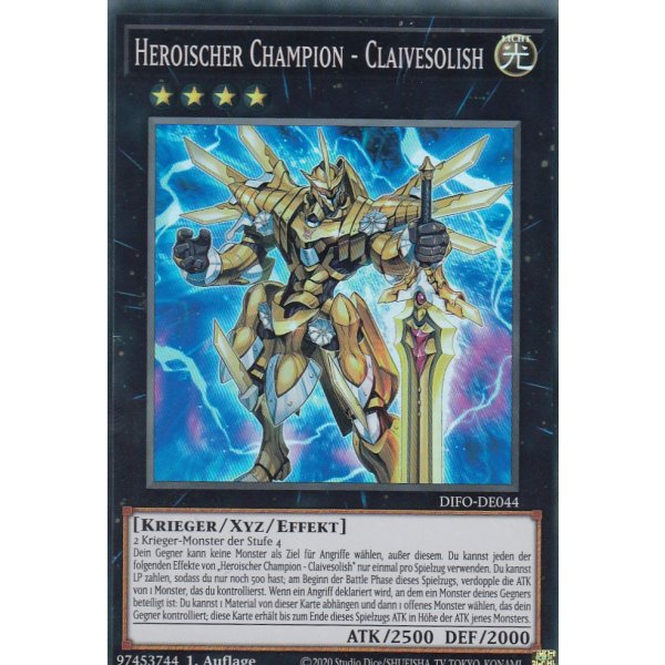 Heroischer Champion - Claivesolish DIFO-DE044