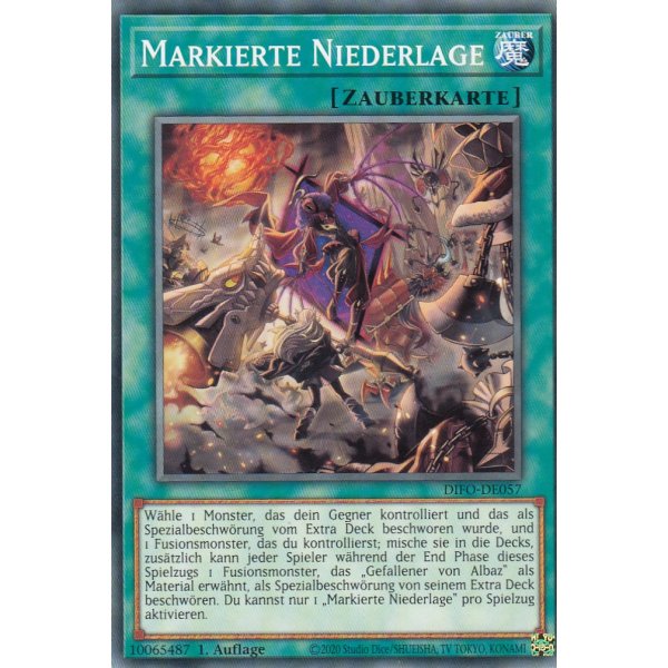 Markierte Niederlage DIFO-DE057