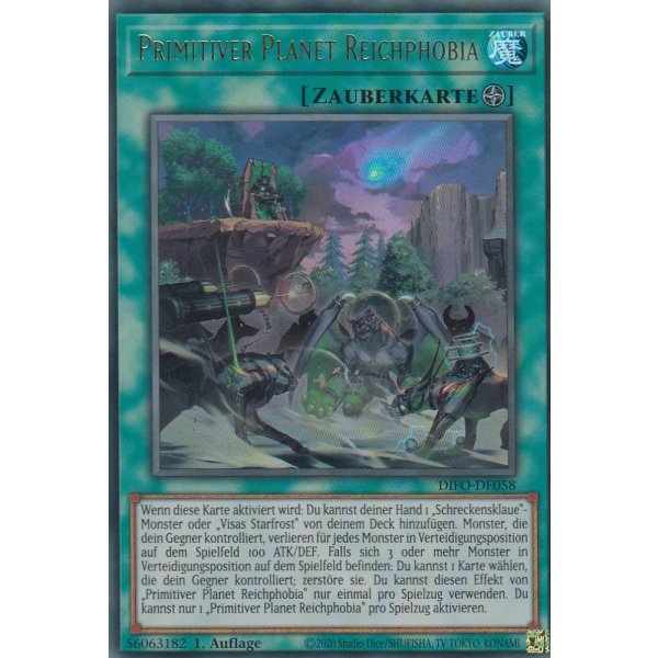 Primitiver Planet Reichphobia DIFO-DE058