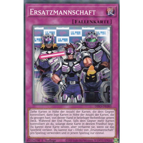 Ersatzmannschaft DIFO-DE085