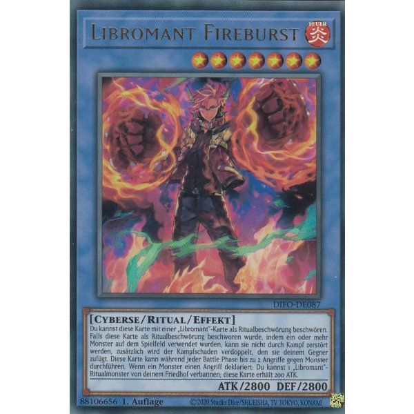 Libromant Fireburst DIFO-DE087
