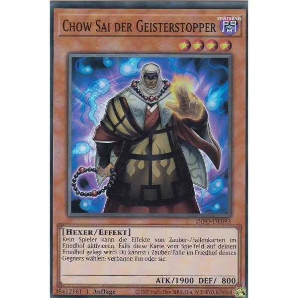 Chow Sai der Geisterstopper DIFO-DE093