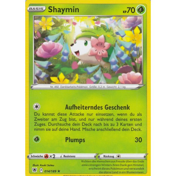 Shaymin 014/189