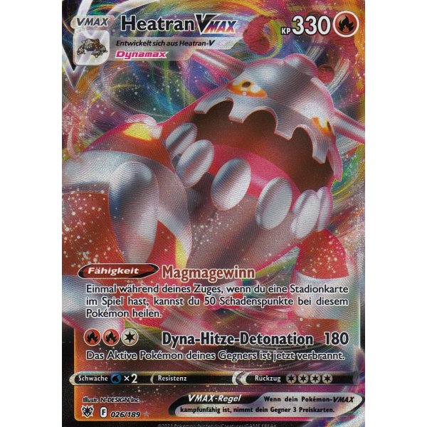 Heatran-VMax 026/189