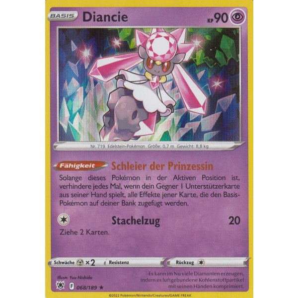 Diancie 068/189 HOLO