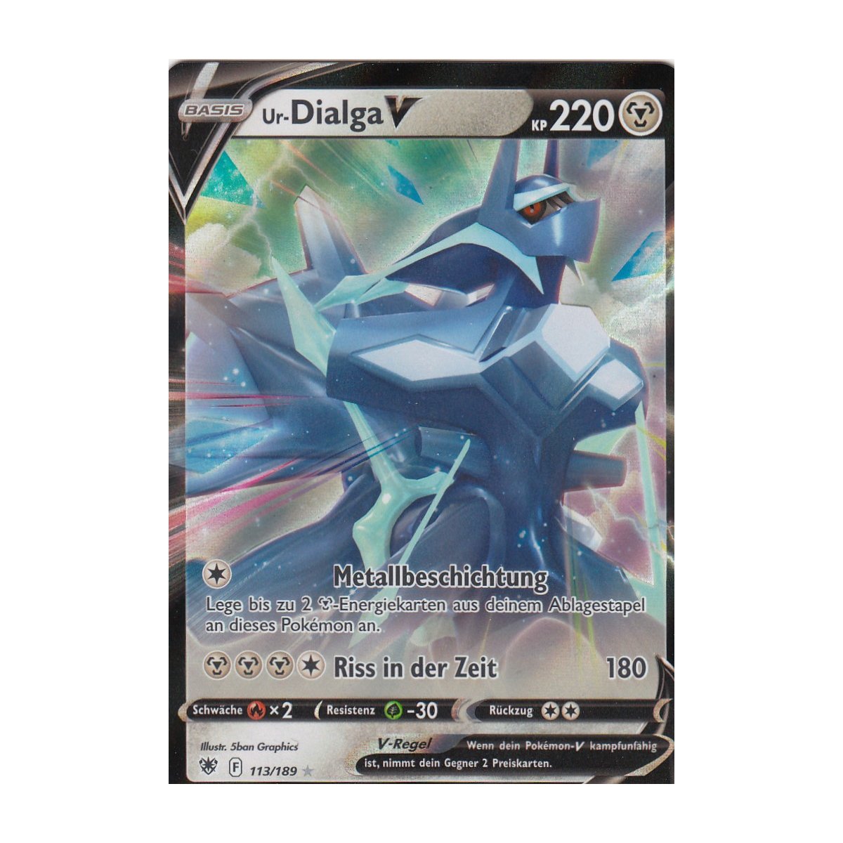Urform Dialga V 113 189 Astralglanz Pokemon Karte G nstig Kaufen