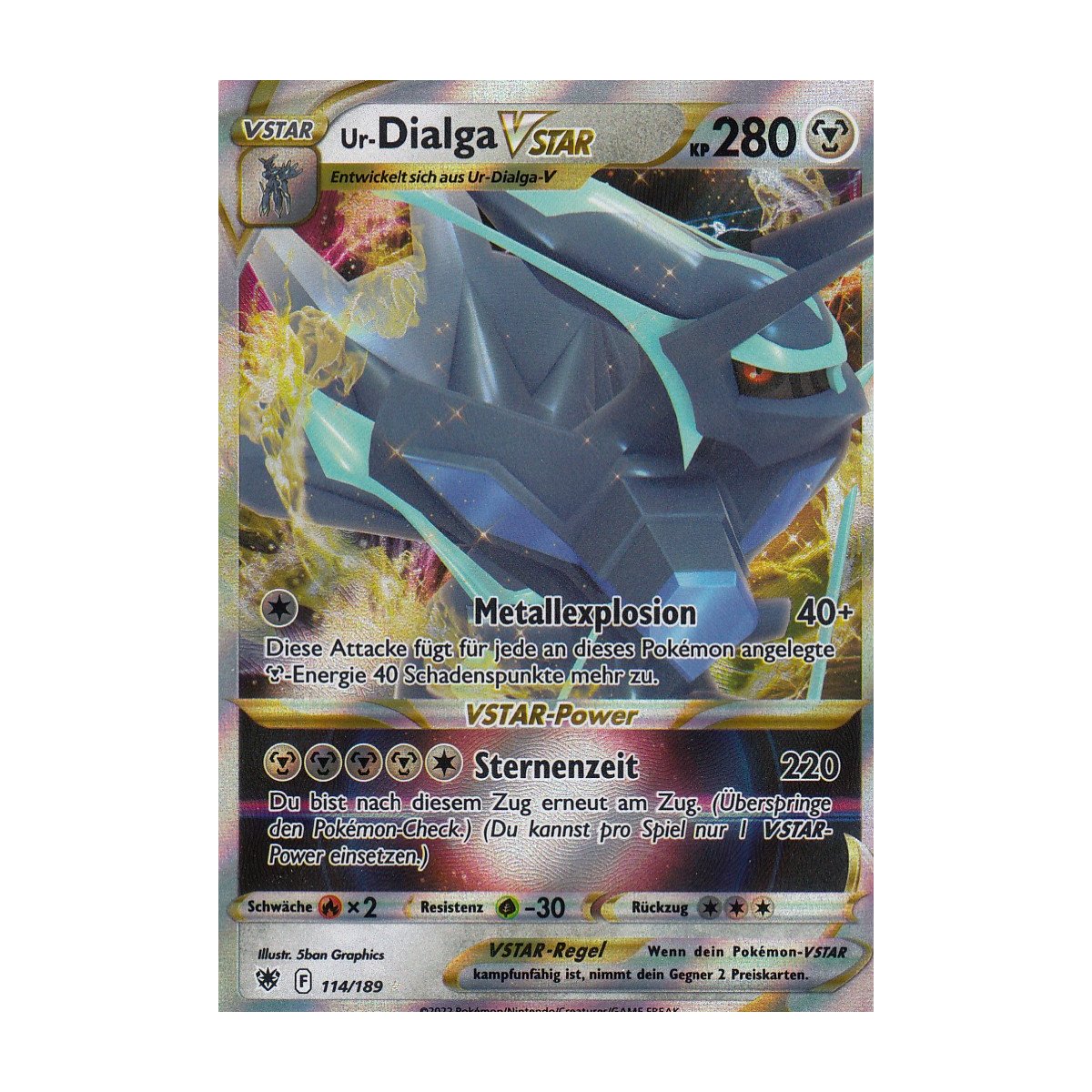 Urform Dialga VSTAR 114 189 Astralglanz Pokemon Karte Kaufen