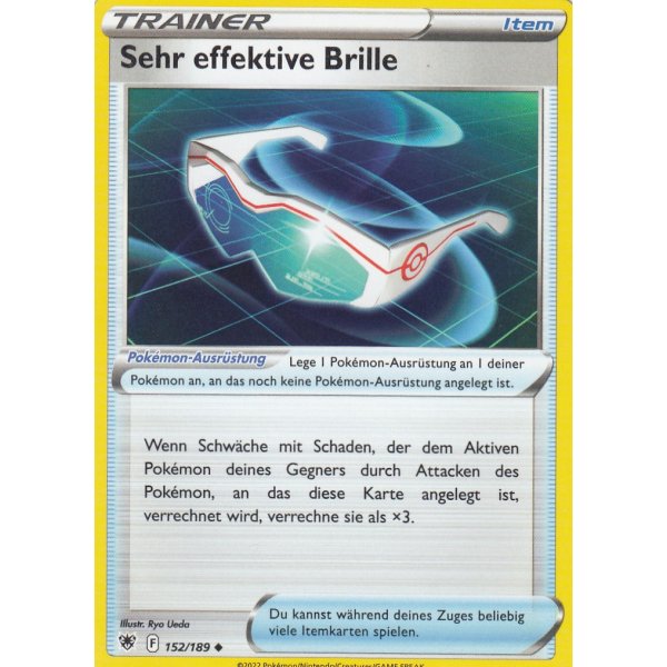 Sehr effektive Brille 152/189