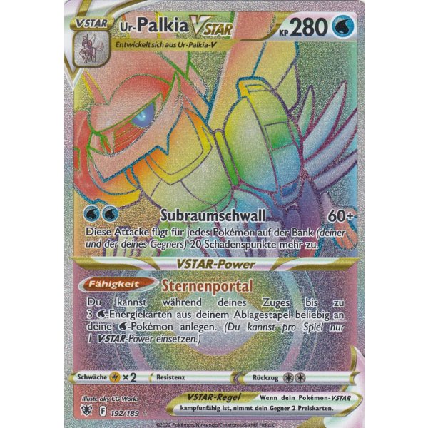 Urform-Palkia-VSTAR 192/189 RAINBOW
