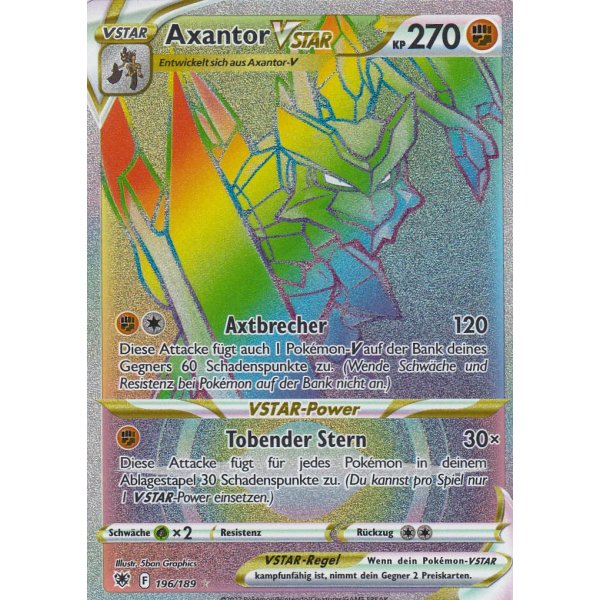 Axantor-VSTAR 196/189 RAINBOW