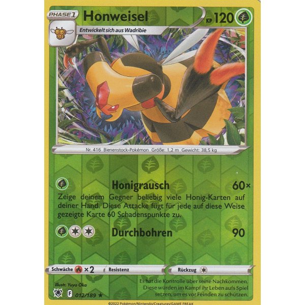 Honweisel 012/189 REVERSE HOLO