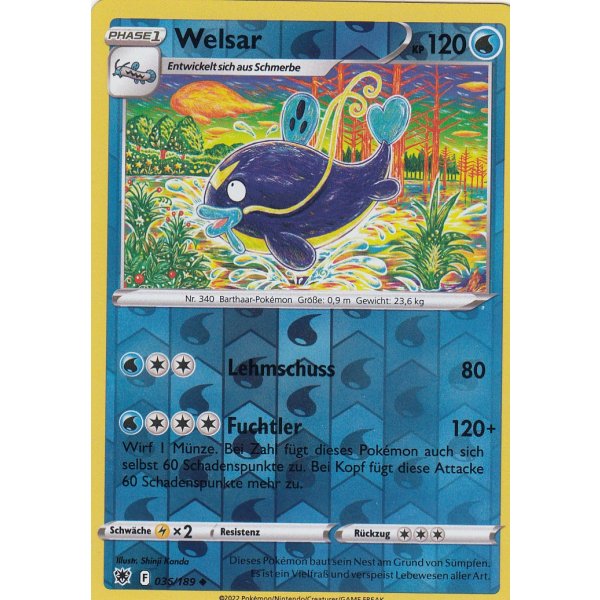 Welsar 036/189 REVERSE HOLO
