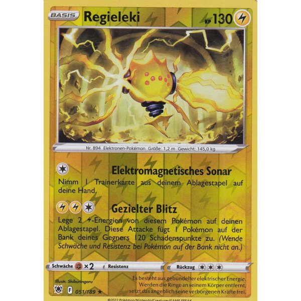 Regieleki 051/189 REVERSE HOLO