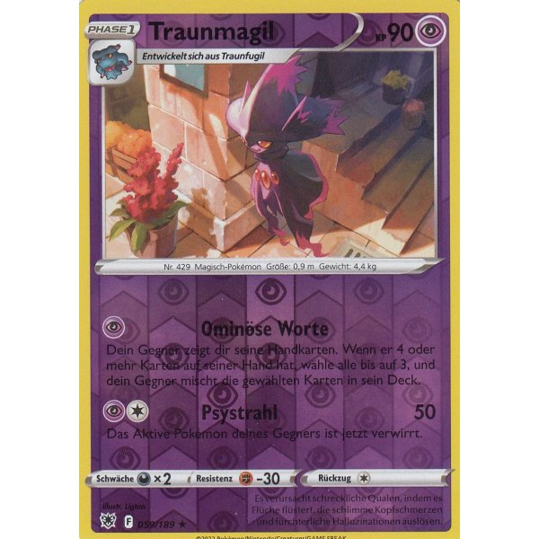 Traunmagil 059/189 REVERSE HOLO