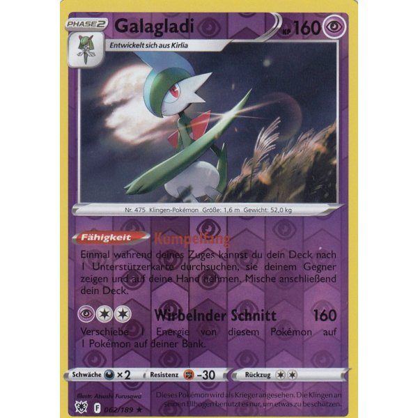 Galagladi 062/189 HOLO REVERSE HOLO