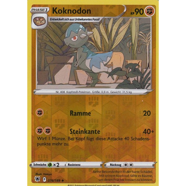 Koknodon 076/189 REVERSE HOLO