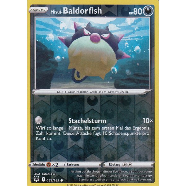 Hisui-Baldorfish 089/189 REVERSE HOLO