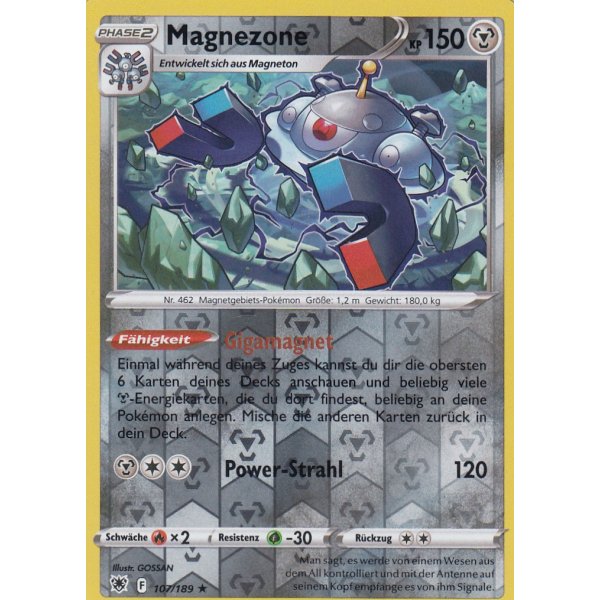 Magnezone 107/189 HOLO REVERSE HOLO