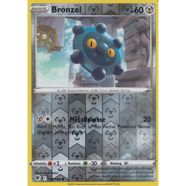 Bronzel 111/189 REVERSE HOLO
