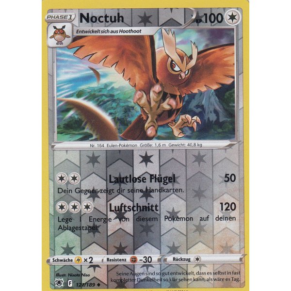 Noctuh 121/189 REVERSE HOLO
