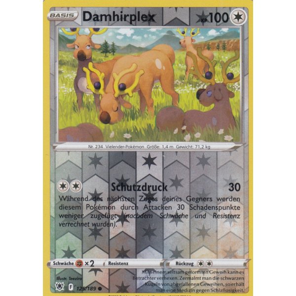 Damhirplex 125/189 REVERSE HOLO