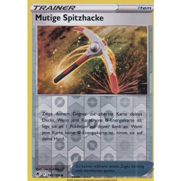 Mutige Spitzhacke 145/189 REVERSE HOLO